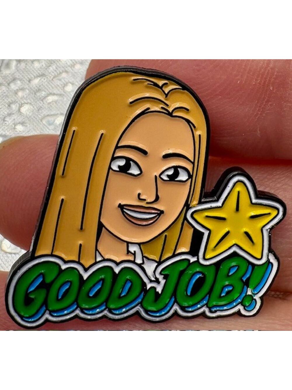 Walmart Pin -Good Job - Hogeye 2019 Backside